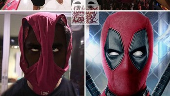 Dirangkum dari halaman Facebook cosplayer bernama Lowcostcosplay, yang sesuai namanya menggunakan bahan-bahan murah dan seadanya untuk meniru gaya pakaian berbagai karakter. Seperti ini dengan celana dalam meniru gaya Deadpool. (Foto: Facebook/Lowcostcosplay)