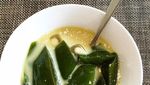 Ting..Ting! Segarnya Es Cincau Hitam dan HIjau Dipadu dengan Sirop Buat Berbuka