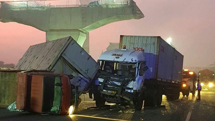 Kecelakaan Beruntun di Tol Cikampek, Arah Jakarta Macet 6 Km