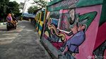 Mural di Marunda Ini Sarat Pesan Sosial