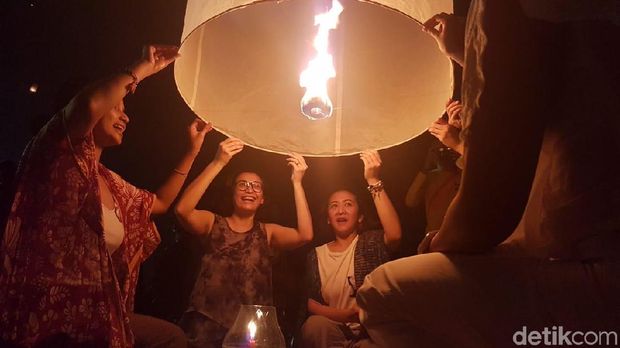 Wisatawan yang ikut dalam acara ini (Pertiwi/detikTravel)
