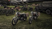 Semasa perang dunia ke-II tepatnya 1917, Royal Enfield kerap menjadi tunggangan yang dipilih para tentara Inggris untuk memenangkan peperangan. Foto: Pool (Autoevolution)
