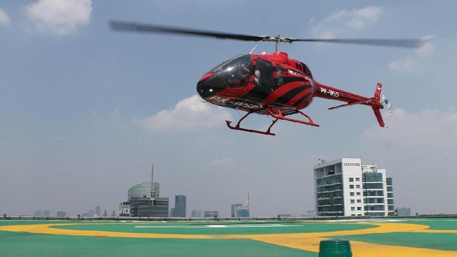 Mudik Mewah Naik Helikopter, Mau Coba?