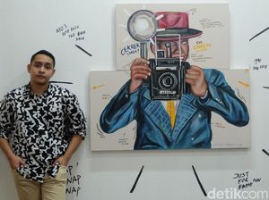 Mengenal Naufal Abshar yang Lukis Sampul Album Kunto Aji