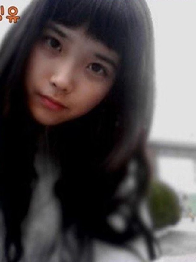 Wajah imut IU sebelum debut sebagai penyanyi. Ia terlihat tak memakai makeup. Foto: istimewa