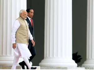 Pakai Bahasa Indonesia, PM India Selamati Jokowi Atas Kemenangan Pilpres