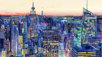  Kota New York di saat Senja. Istimewa/Boredpanda.