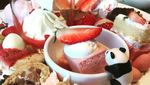 Lucu Banget! Miniatur Panda Ini Berpose dengan Makanan