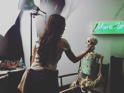 Potret Menggemaskan Tengkorak yang Jadi Selebgram
