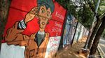 Mural di Marunda Ini Sarat Pesan Sosial