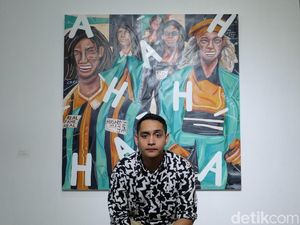 Residensi di New York, Naufal Abshar Dalami Seri Lukisan Survival