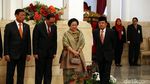 Megawati Hadiri Pelantikan Wantimpres Yahya Staquf