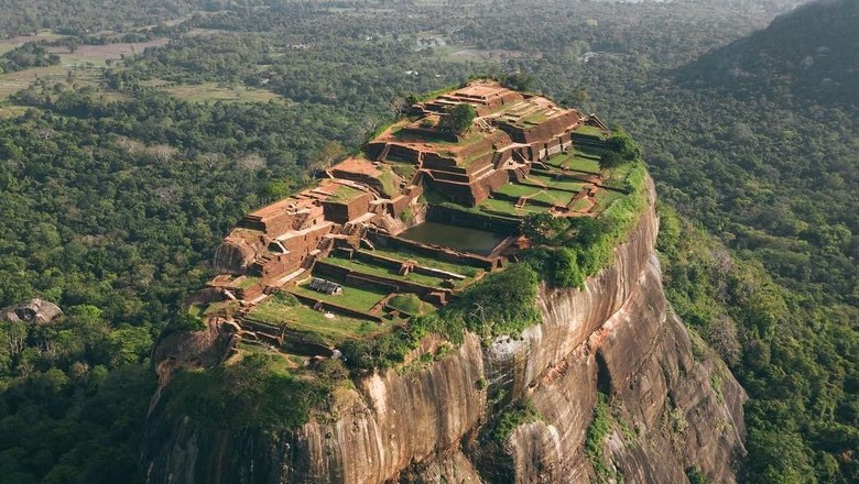 Foto: Sigiriya dari atas (nattesferd/Instagram) Foto: Sigiriya dari atas (nattesferd/Instagram)