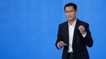 9. Ma Huateng: Ma Huateng atau Pony Ma adalah pendiri Tencent, raksasa internet China, dengan kekayaan USD 38,1 miliar. Foto: Getty Images