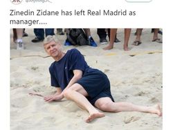 Parade Meme Kocak Wenger Gantikan Zidane di Real Madrid
