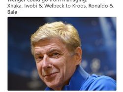 Parade Meme Kocak Wenger Gantikan Zidane di Real Madrid