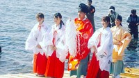 Foto: Ritual ini berlangsung pada Girls Day yang jatuh pada 3 Maret tiap tahun. (spiritual.toshizo/Instagram)