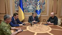 Setelah muncul ke hadapan publik, Babchenko lalu bertemu dengan Presiden Ukraina Petro Poroshenko.