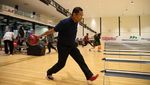 Menpora Jajal Venue Boling Asian Games di Palembang