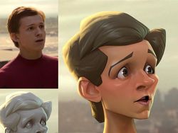 Transformasi Superhero Jadi Tokoh Kartun yang Keren