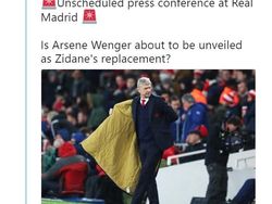 Parade Meme Kocak Wenger Gantikan Zidane di Real Madrid