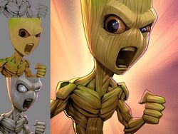 Transformasi Superhero Jadi Tokoh Kartun yang Keren