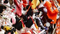 Foto: Awashima Jinja yang terletak di Kota Wakayama merupakan salah satu kuil tersakral di Jepang. Betapa tidak, kuil ini punya ribuan boneka yang konon masing-masing memiliki roh. (asyuka529/Instagram)