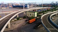 Tol Akses Tanjung Priok. Danang Sugianto/detikcom.