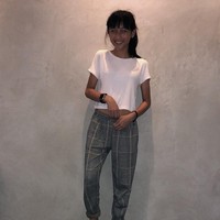 Chloe Xaviera dengan gaya kasualnya. Tetap stylish yah? (Foto: Instagram/@chloexaviera)