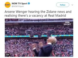 Parade Meme Kocak Wenger Gantikan Zidane di Real Madrid