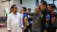 Menpora Imam Nahrawi melihat langsung bagaimana bagusnya lintasan-lintasan yang akan dipakai bertanding untuk pesta olahraga negara-negara di Asia. Foto: istimewa