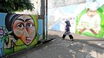 Melihat Kreativitas Warga Jagakarsa Sambut Bulan Ramadan dengan Mural