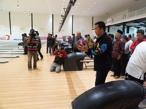 Menpora Jajal Venue Boling Asian Games di Palembang