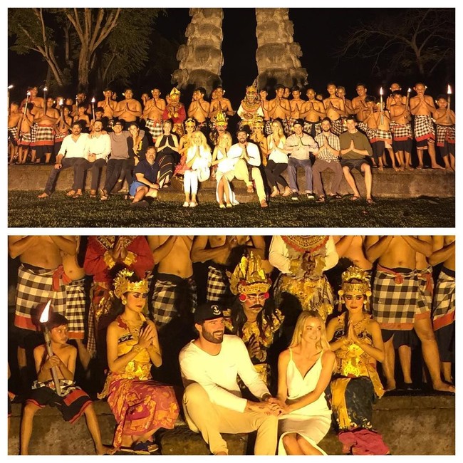 Brody, Kaitlynn dan keluarga besarnya nampak sangat menikmati hari-hari mereka di Bali. Mereka terpikat dengan berbagai budaya dari Pulau Dewata. Foto: Dok. Instagram