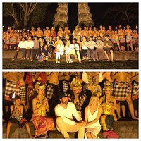 Brody, Kaitlynn dan keluarga besarnya nampak sangat menikmati hari-hari mereka di Bali. Mereka terpikat dengan berbagai budaya dari Pulau Dewata. Foto: Dok. Instagram