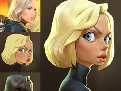 Transformasi Superhero Jadi Tokoh Kartun yang Keren