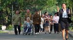 Momen Peserta Kamisan Bertemu Jokowi di Istana