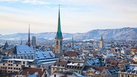 Zurich, Swiss. Pusat keuangan Swiss, Jenewa dan Zurich berurutan dalam lima besar kota populer dunia yang paling sering didadrati jet pribadi (CNN Travel)
