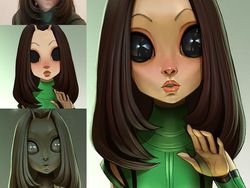 Transformasi Superhero Jadi Tokoh Kartun yang Keren