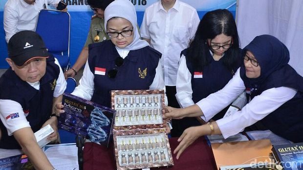 Gudang Obat Kecantikan Ilegal Rp 3,5 M Ini Berkedok Jasa Ekspedisi