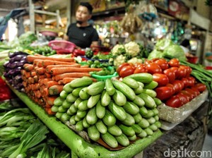 Jelang Natal, Pasokan dan Harga Sayur di Pasar Jabodetabek Stabil