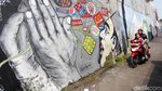 Melihat Kreativitas Warga Jagakarsa Sambut Bulan Ramadan dengan Mural