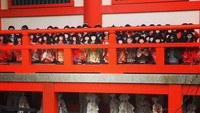 Foto: Ribuan boneka yang terdapat di Awashima Jinja disebut hina-ningyo. Ini adalah boneka yang diberikan kepada gadis atau perempuan tiap Girls Day. (note_to_keikoself/Instagram)
