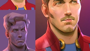 Star Lord. Foto: instagram.com/xidingart