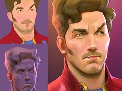 Transformasi Superhero Jadi Tokoh Kartun yang Keren