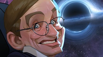 Stephen Hawking. Foto: instagram.com/xidingart