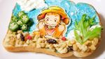 Keren Banget! 10 Roti Panggang yang Dilukis dengan Motif Aneka Binatang