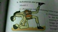 Ini gerakan olahraga apa? Ada yang tahu? (Foto: Instagram/jokesreceh)