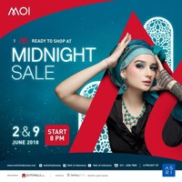 Berencana mengunjungi Mall of Indonesia? Jangan lewatkan Midnight Sale pada 2 dan 9 Juni 2018. Ada diskon hingga 70%, voucher shopping senilai Rp 250 ribu, hingga parkir gratis. Foto: istimewa