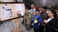 Acara tersebut berisi pameran otentik pidato M. Yamin 5 Juni 1958. Pool/BPIP.